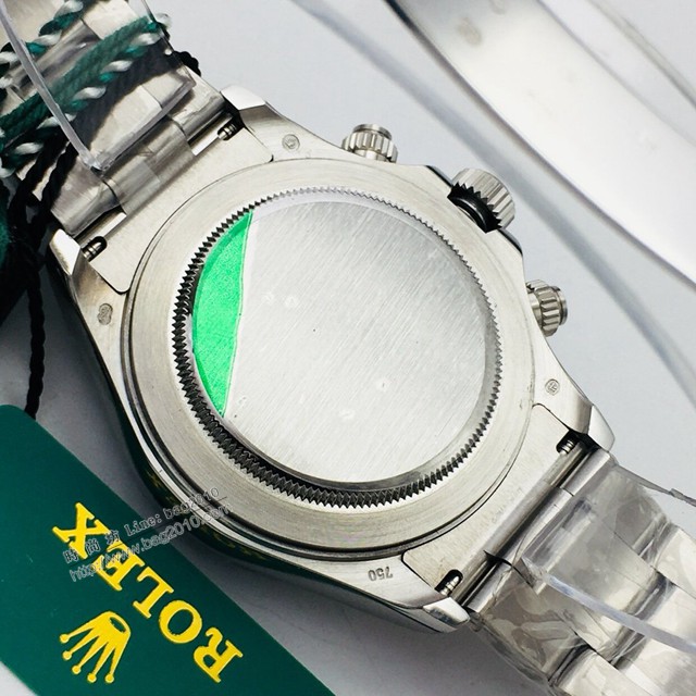 勞力士男士手錶 Rolex宇宙計型彩虹迪通拿腕表 密鑲鑽石字面  gjs2290